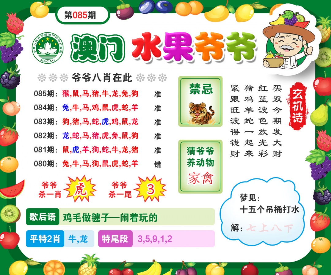 085期水果爷爷[图]